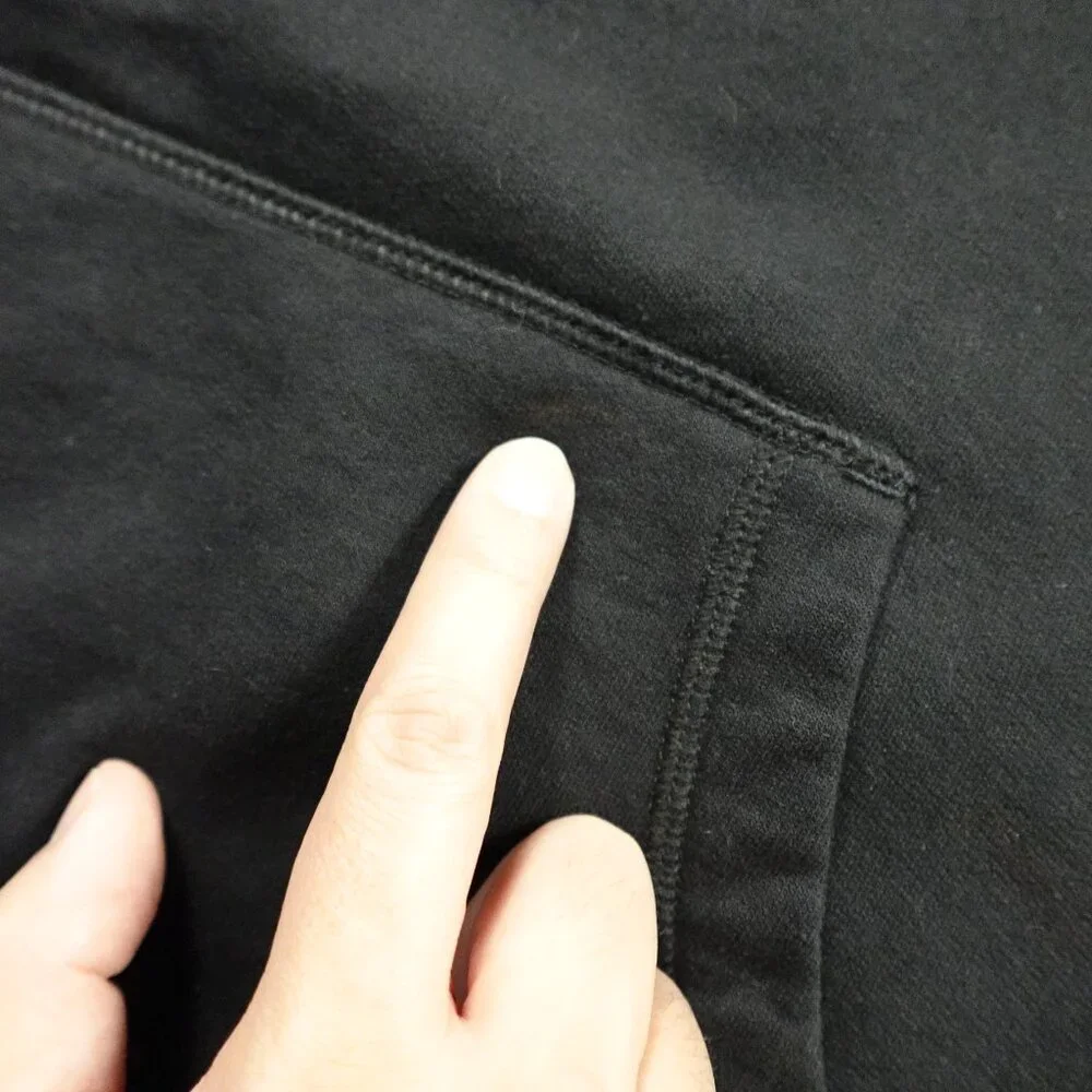 Levi’s Logo Hoodie Men’s Large Black Pullover‎ Streetwear